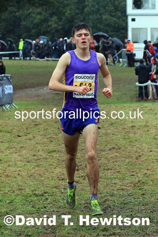 Junior Mens 2023 National Cross Country Relays, Berry Hill Park, Mansfield.  Photo: David T. Hewitson/Sports for All Pics